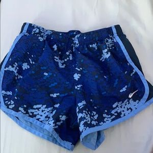 Blue kids nike shorts